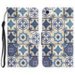 Colored Drawing Leather Phone Case For iPhone 7 / 8(Vintage Totem)
