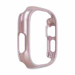 PC Hollow Protective Case For Apple Watch Ultra 49mm / Apple Watch Ultra 2 49mm(Rose Gold)