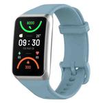 For OPPO Band 2 Solid Color Soft Silicone Watch Band(Blue)