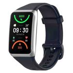 For OPPO Band 2 Solid Color Soft Silicone Watch Band(Midnight Blue)
