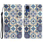 For Samsung Galaxy A03 Core Colored Drawing Leather Phone Case(Vintage Totem)