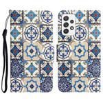 For Samsung Galaxy A32 4G Colored Drawing Leather Phone Case(Vintage Totem)