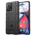 For Motorola Edge 30 Fusion Full Coverage Shockproof TPU Case(Black)