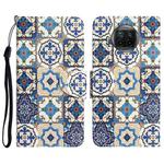 For Xiaomi Mi 10T Lite 5G Colored Drawing Leather Phone Case(Vintage Totem)