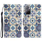 For Xiaomi Redmi Note 11 5G Colored Drawing Leather Phone Case(Vintage Totem)