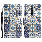 For Xiaomi Redmi 9 Colored Drawing Leather Phone Case(Vintage Totem)