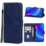 For TCL 305i Fingerprint Version Leather Phone Case(Blue)