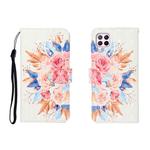 For Huawei P40 Lite 3D Colored Drawing Horizontal Flip Leather Case with Holder & Card Slot & Wallet(Sun Flower)