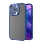 For iPhone 14 Pro Max ROCK Guard Skin-feel Phone Case (Blue)