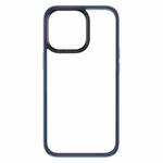 For iPhone 14 Pro ROCK Guard Transparent Phone Case(Blue)