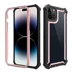 For iPhone 14 Pro Max Shockproof Space Phone Case (Rose Gold)
