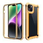 For iPhone 14 Shockproof Space Phone Case (Gold)