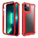 For iPhone 13 Pro Max Shockproof Space Phone Case (Red)