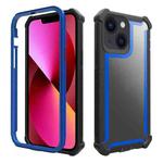 For iPhone 13 Shockproof Space Phone Case(Black Blue)