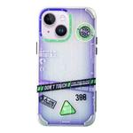 For iPhone 14 ROCK InShare Travel Series PC+TPU Phone Case (Deep Space Tour)