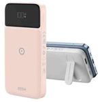 TOTU CPBW-010 Thunder Series II 10000mAh Magnetic Wireless Fast Charge Power Bank with Hidden Stand(Pink)