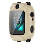 For Xplora XGO2 Tempered Glass Film PC Watch Case(Ivory White)