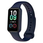 For Amazfit Band 7 Silicone Watch Band(Ink Blue)