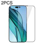 For iPhone 14 Pro Max 2pcs Baseus 0.3mm Full-screen Crystal Tempered Glass Film