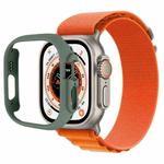 Half-inclusive PC Protective Case For Apple Watch Ultra 49mm(Khaki)