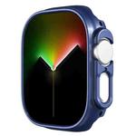 For Apple Watch Ultra 49mm / Apple Watch Ultra 2 49mm Half-inclusive Frosted PC Protective Case(Midnight Blue)