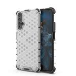 For Honor 20 Honeycomb Phone Case(White)