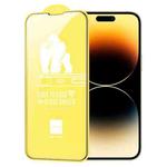 For iPhone 14 Pro Max WEKOME 9D Curved HD Tempered Glass Film