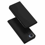 For Realme C30 / Narzo 50i Prime DUX DUCIS Skin Pro Series Flip Leather Phone Case(Black)