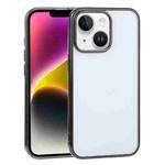 For iPhone 14 Plus Ultra-thin Electroplating TPU Phone Case (Black)