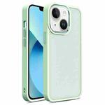 For iPhone 13 Shield Skin Feel PC + TPU Phone Case(Matcha Green)