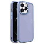 For iPhone 12 Pro Max Shield Skin Feel PC + TPU Phone Case(Sierra Blue)