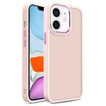 For iPhone 11 Shield Skin Feel PC + TPU Phone Case (Pink)