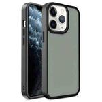 For iPhone 11 Pro Max Shield Skin Feel PC + TPU Phone Case (Black)