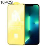 For iPhone 13 Pro Max 10pcs WEKOME 9D Curved Frosted Tempered Glass Film 