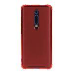 For Xiaomi Redmi K20 Shockproof TPU Transparent Protective Case(Red)