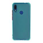For Xiaomi Redmi Note 7 Shockproof TPU Transparent Protective Case(Green)