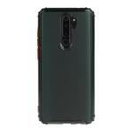 For Xiaomi Redmi Note 8 Pro Shockproof TPU Transparent Protective Case(Dark Green)