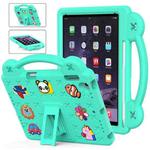 Handle Kickstand Children EVA Shockproof Tablet Case For iPad Air / Air 2 / iPad 5 / 6 / Pro 9.7(Mint Green)