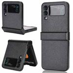 For Samsung Galaxy Z Flip3 5G Sandskin Texture Phone Case(Black)