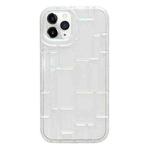 For iPhone 11 Pro Max 3D Ice Cubes Liquid Silicone Phone Case(Transparent)