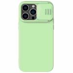 For iPhone 14 Pro Max NILLKIN CamShield MagSafe Liquid Silicone Phone Case(Green)
