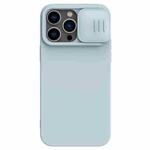 For iPhone 14 Pro Max NILLKIN CamShield MagSafe Liquid Silicone Phone Case (Grey)