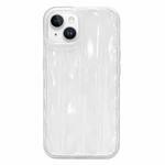 For iPhone 14 3D Stripe TPU Phone Case(Transparent)