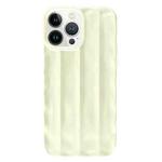 For iPhone 13 Pro Max  3D Stripe TPU Phone Case(Beige)