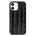 For iPhone 11 3D Stripe TPU Phone Case(Black)