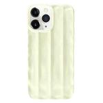 For iPhone 11 Pro Max 3D Stripe TPU Phone Case(Beige)