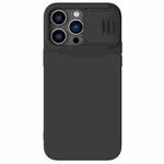 For iPhone 14 Pro Max NILLKIN CamShield Liquid Silicone Phone Case(Black)
