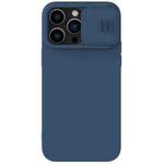 For iPhone 14 Pro Max NILLKIN CamShield Liquid Silicone Phone Case(Blue)