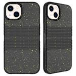 For iPhone 14 Plus  Wheat Straw Material Degradable TPU Phone Case(Black)