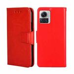 For Motorola Edge X30 Pro 5G/Edge 30 Ultra Crystal Texture Leather Phone Case(Red)